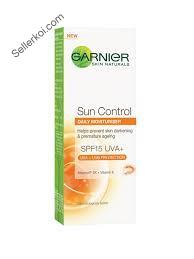 Garnier Sun Control Daily Moisturiser with SPF 15 UVA+ (50ml)